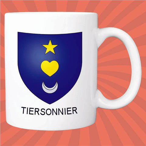 Mug personnalisé avec blason de famille KDO UNIQUE Béziers